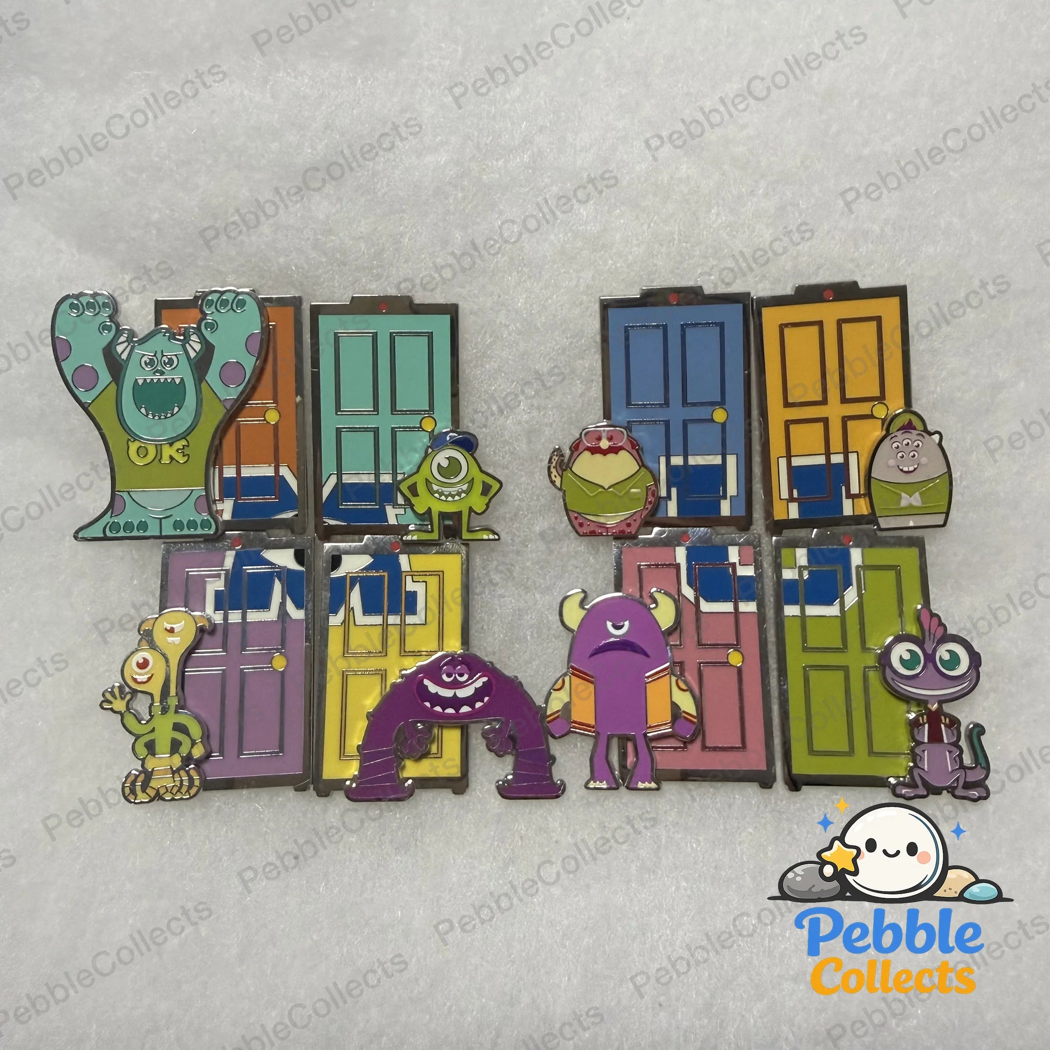 Into the Film Monsters Inc, Set of 8