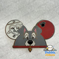 Disney Charachter Earhats Series 2 Lady and the Tramp, Tramp 2013