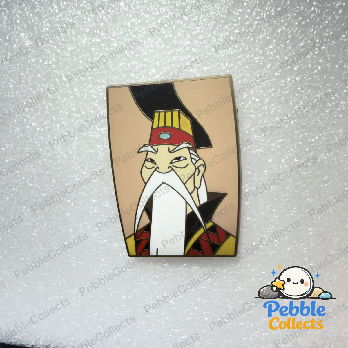 Mulan 25th Anniversary Sword Puzzle Pin, Emperor
