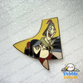 Mulan 25th Anniversary Sword Puzzle Pin, Yao and Ling