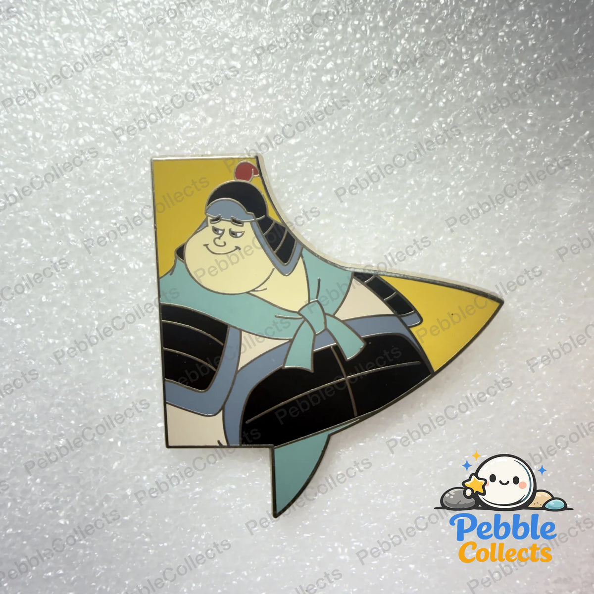 Mulan 25th Anniversary Sword Puzzle Pin, Chien Po