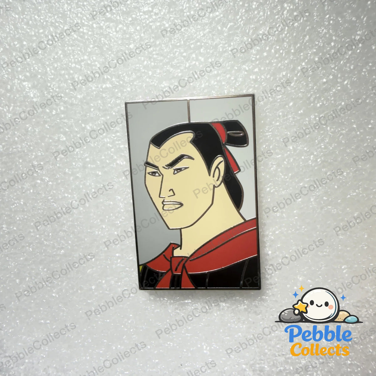 Mulan 25th Anniversary Sword Puzzle Pin, Li Shang