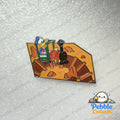 Disneyland Attractions Map Puzzle Pin, Big Thunder Mountain, Donald Duck