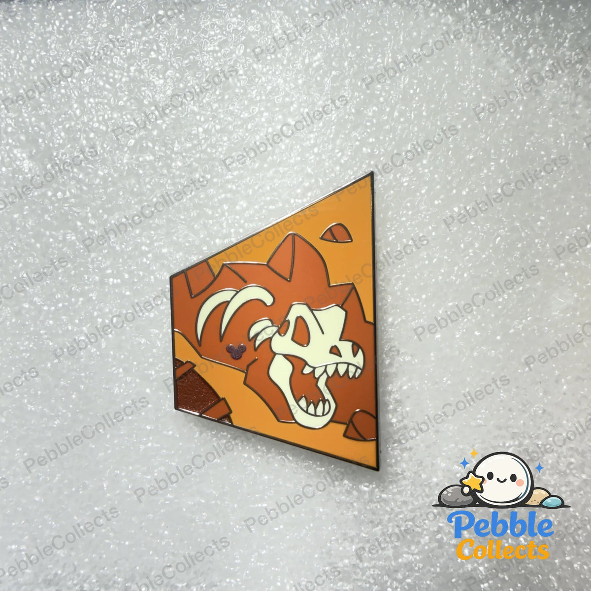 Disneyland Attractions Map Puzzle Pin, Big Thunder Mountain, Dinosaur Bones