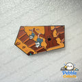 Disneyland Attractions Map Puzzle Pin, Big Thunder Mountain, Possums
