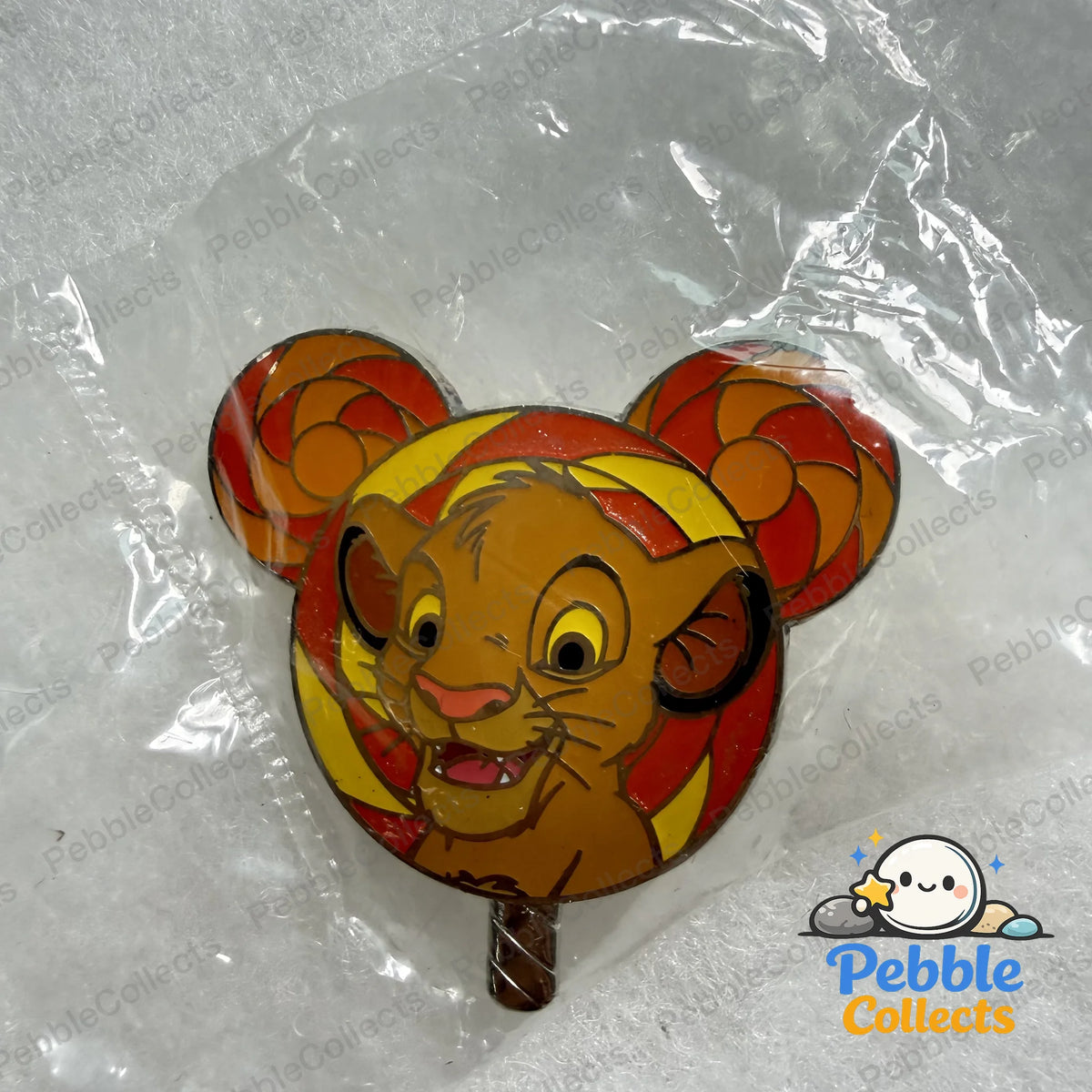 HKDL Pin Trading Carnival Lollipop Mystery Pin  Simba Lion King