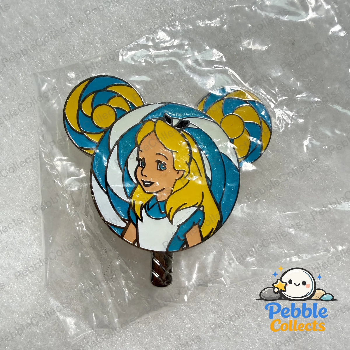 HKDL Pin Trading Carnival Lollipop Mystery Pin  Alice in Wonderland