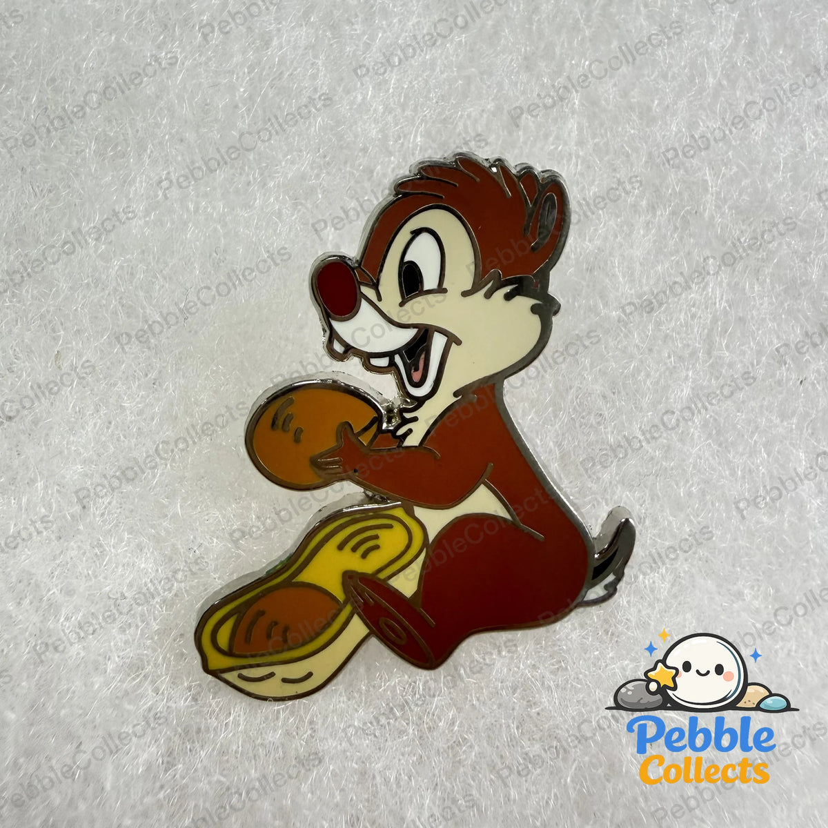 Shanghai Disney Game Prize Pin Dale Sitting with Acorn