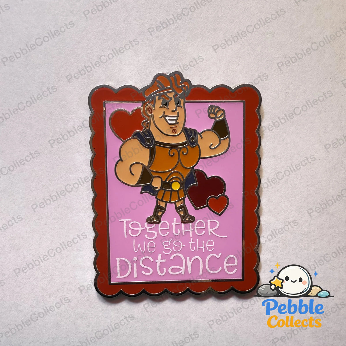 Disney Valentine's Day Stamp Mystery Pin Hercules