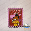 Disney Valentine's Day Stamp Mystery Pin Goofy Movie Powerline