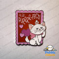 Disney Valentine's Day Stamp Mystery Pin Marie Aristocats