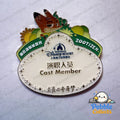 Shanghai Disney Zootopia Cast Member Name Tag Badge Pin Nick Wilde