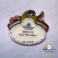 Shanghai Disney Zootopia Cast Member Name Tag Badge Pin Flash Sloth