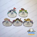 Shanghai Disney Zootopia Cast Member Name Badge Pin Full Set of 5
