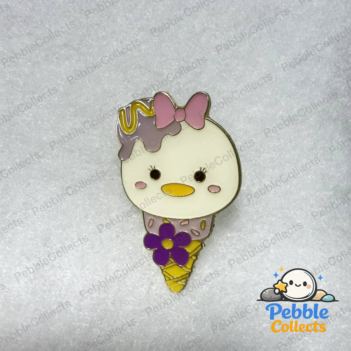 Shanghai Disney Tsum Tsum Ice Cream Cone Mystery Pin Daisy Duck