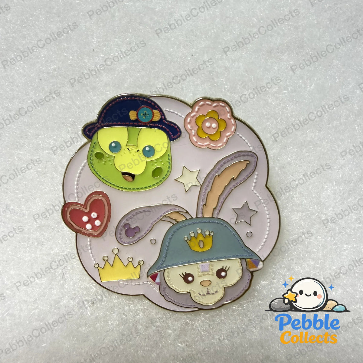 Shanghai Disney 2021 Duffy and Friends Craft Time Mystery Pin, Olu Mel and StellaLou