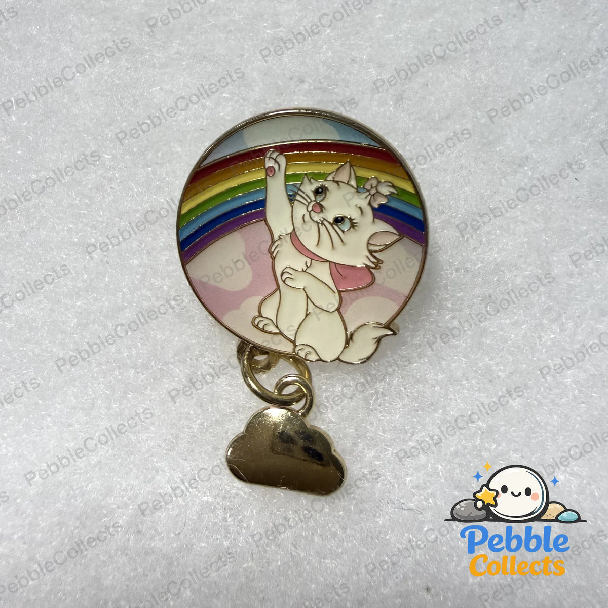 Shanghai Disney Weather Rainbow Marie Aristocats Pin