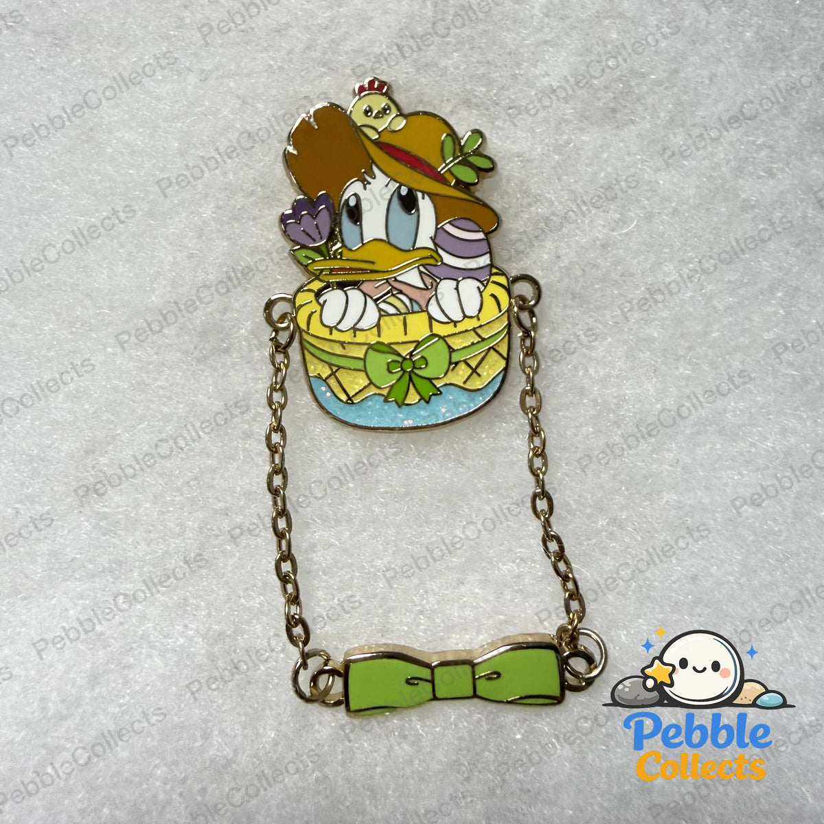 Shanghai Disney 2025 Easter Basket Dangle Pin, Donald
