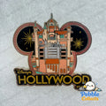Disney 2024 Mickey Head Icon Hollywood Studios Tower of Terror Pin