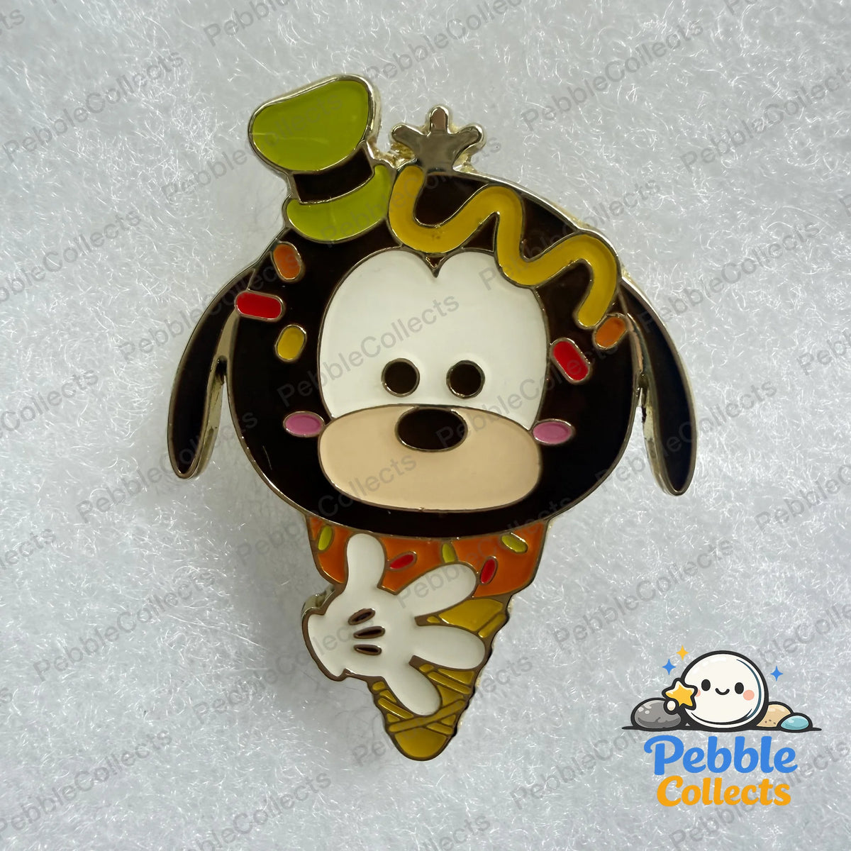Shanghai Disney Tsum Tsum Ice Cream Cone Mystery Pin, Goofy