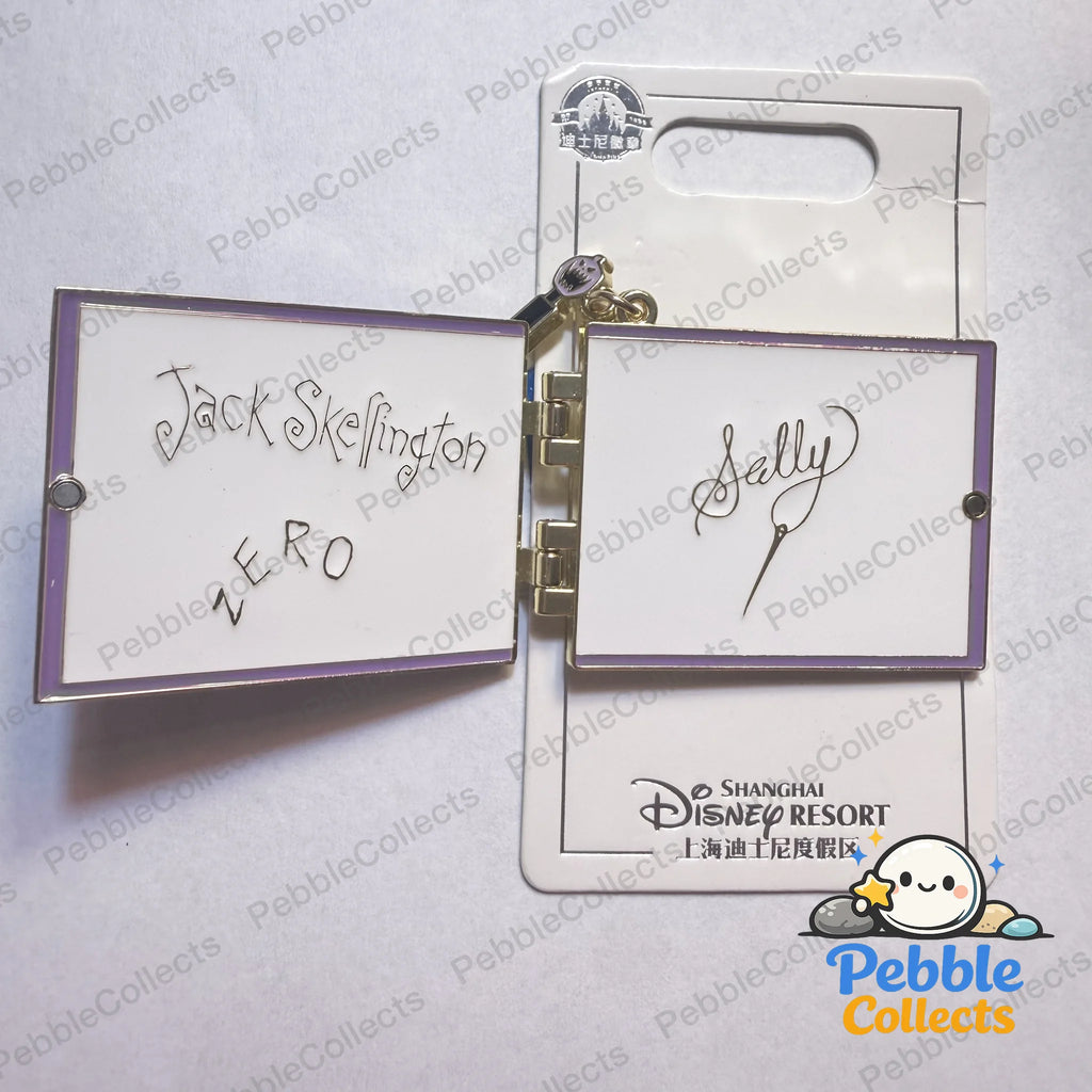 Shanghai Disney Nightmare Before Christmas NBC Autograph Book Pin