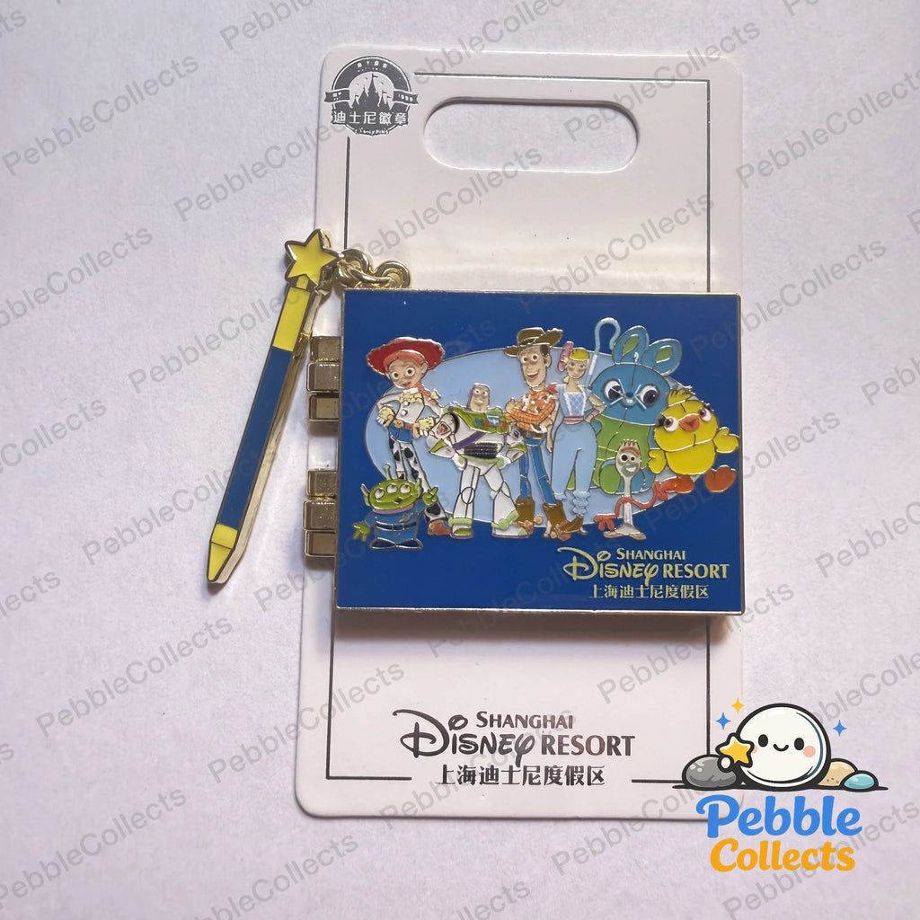Shanghai Disney Toy Story Autograph Book Pin