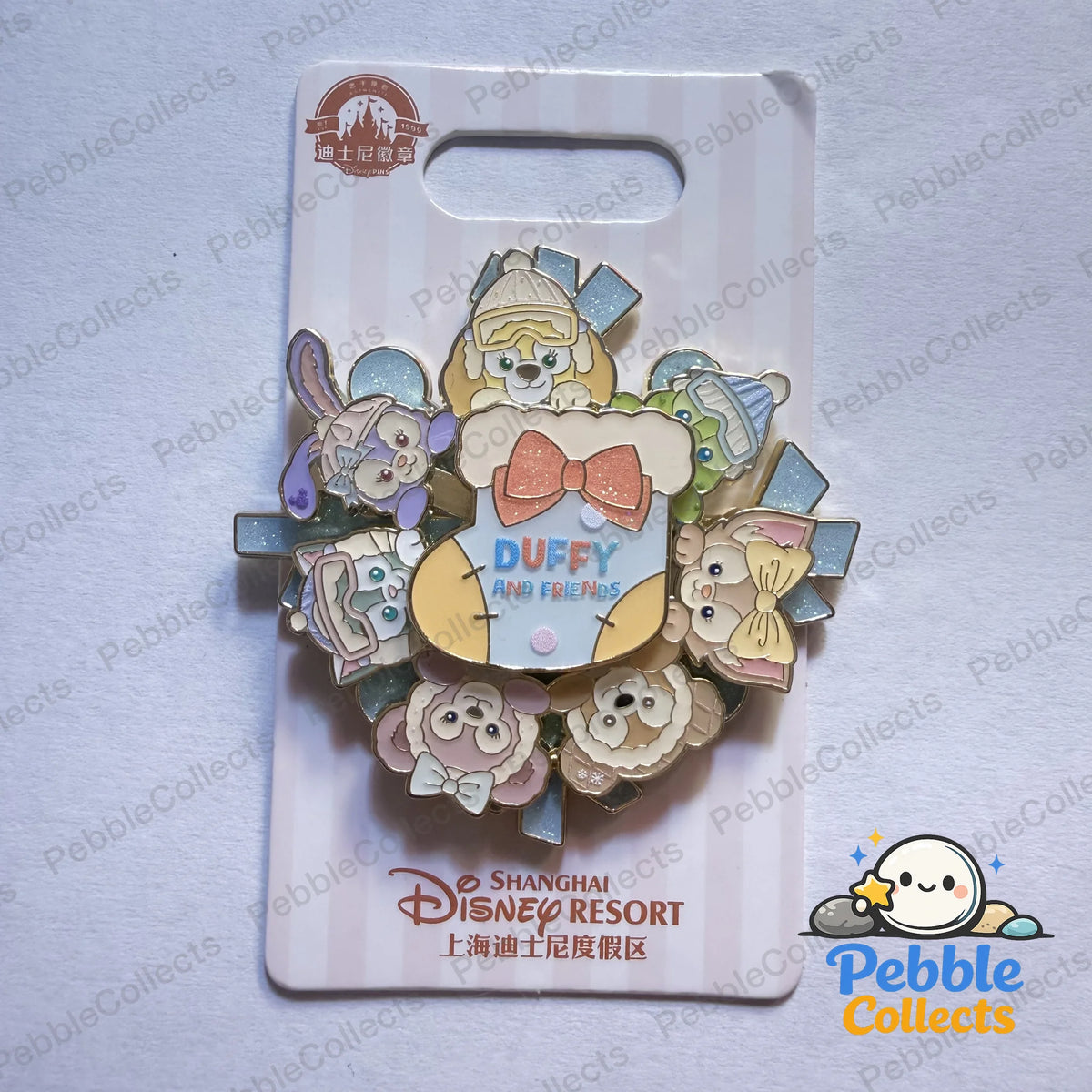 Shanghai Disney Winter 2025 Duffy and Friends Spinner Pin