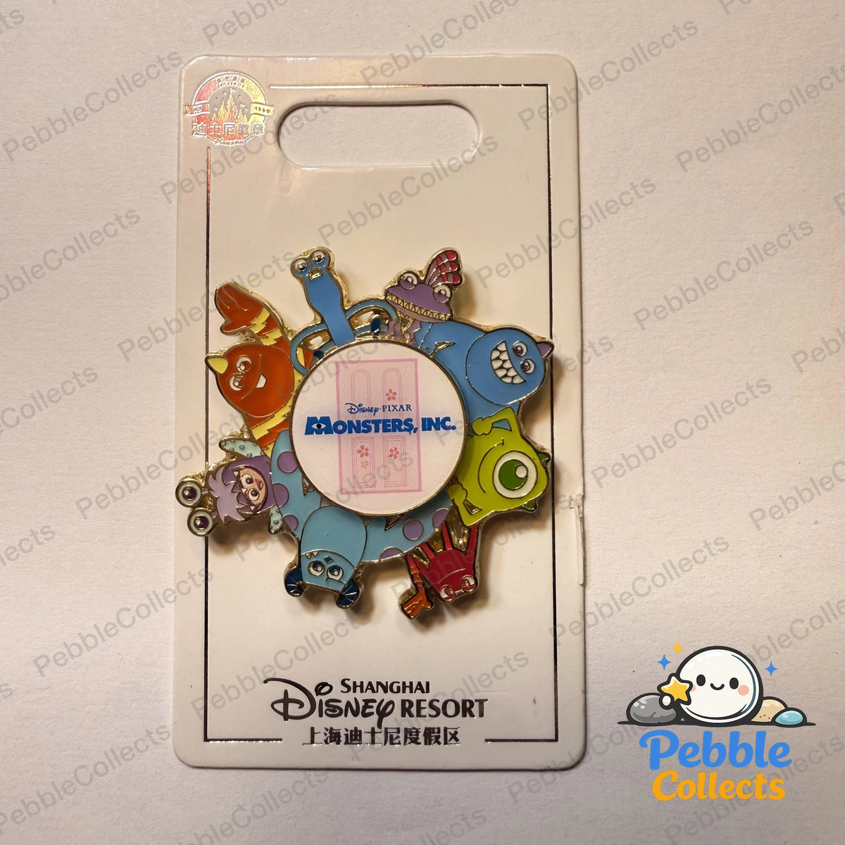 Shanghai Disney Spinner Pin Monsters Inc