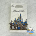 Hong Kong Disneyland Shiny Rhinestone Sleeping Beauty Castle Pin