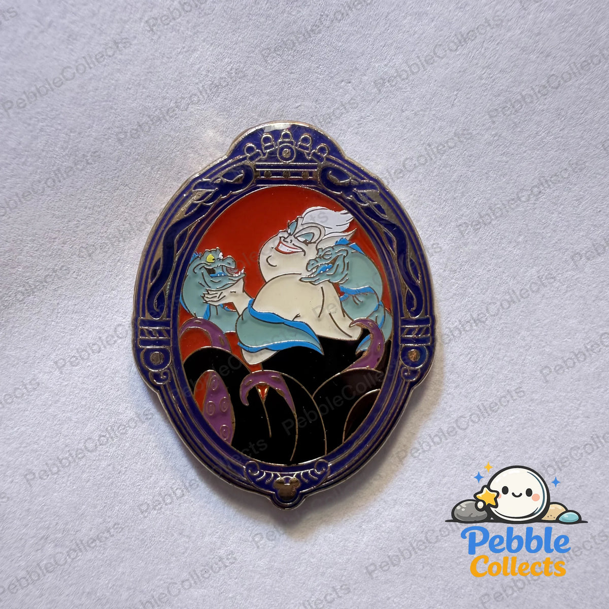 2019 Shanghai Disneyland Hidden Mickey Villains 1 of 6 Ursula