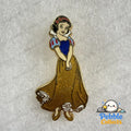 Snow White Glitter Sparkly Dress Pin