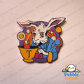 2012 Alice in Wonderland Mad T Party Mystery Pin, White Rabbit March hare
