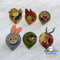 Zootopia Annual Passholder Shanghai Game Prize Set of 6